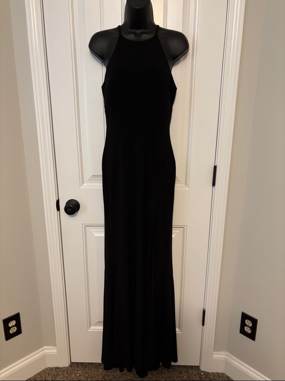 Jump Apparel Elegant Long Black Dress